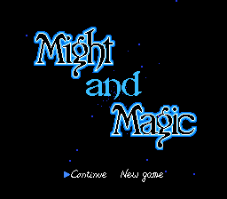 Might and Magic - Book One - Secret of the Inner Sanctum (Japan)